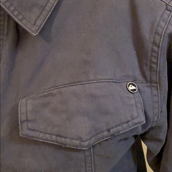 Boys Quicksilver navy twill jacket - Picture 2 of 9